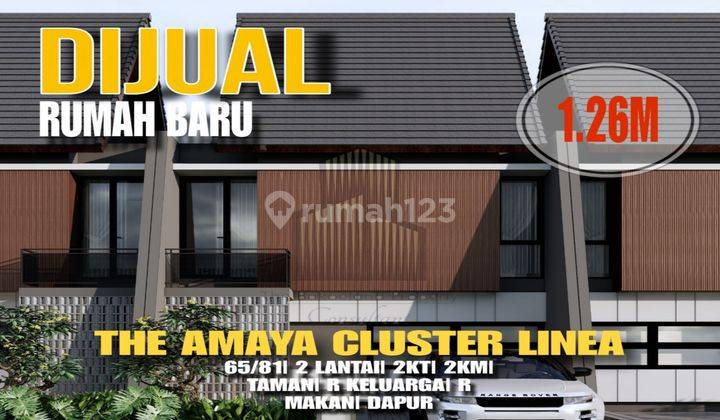  Rumah Baru Di Perumahan Amaya, Ungaran 2 Lantai 1