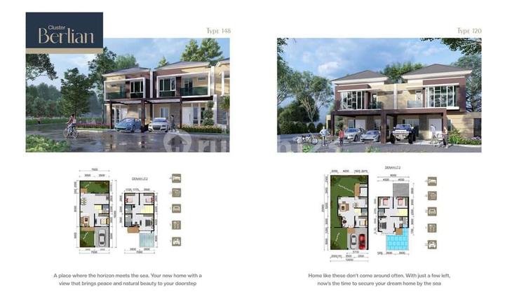 Cluster Berlian Type 120 2