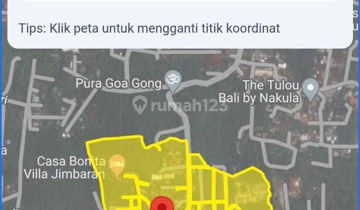 SURE DEAL FOR SALE ROADSIDE LAND LOCATION GOA GONG KUTA SOUTH BADUNG
 2