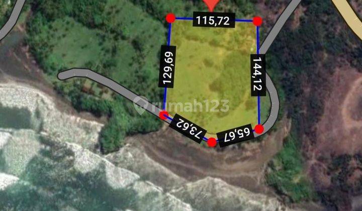 DEFINITELY DEAL FOR SALE LOSS BEACH VIEW SEA LOCATION LOCATION ANTAP SELEMADEG TABANAN  2