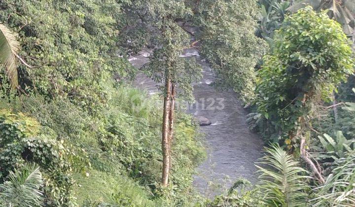 PASTI DEAL DI JUAL TANAH VIEW SUNGAI AYUNG LOKASI SAYAN UBUD GIANYAR 
 1