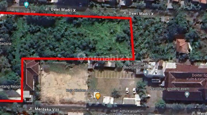 SURE DEAL FOR SALE LAND IN DEWI MADRI RENON SOUTH DENPASAR LOCATION 2