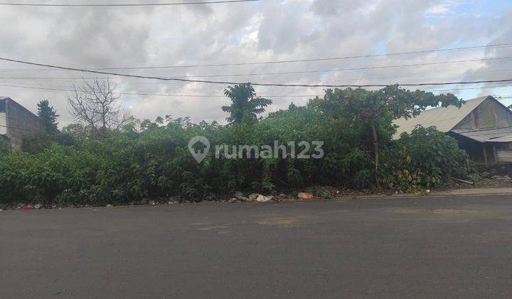 PASTI DEAL DI JUAL TANAH PINGGIR JALAN LOKASI CARGO UBUNG DENPASAR UTARA 1