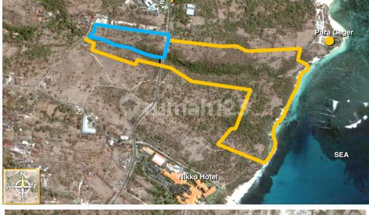 Pasti Closing Di Jual Tanah Loss Pantai View Laut Lokasi Nusa Dua Kuta Selatan Badung