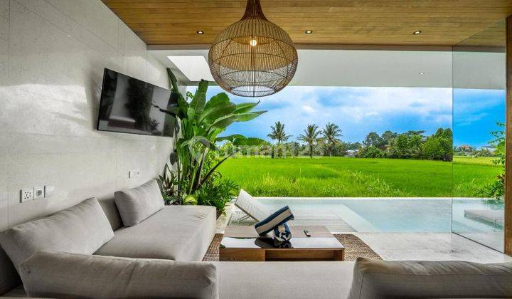 Villa 1 Kamar Tidur Dengan Pemandangan Sawah Di Sayan Ubud HS 1