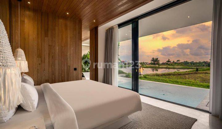 Brand New Villa 2 Kamar Tidur Design Modern Di Ubud View Sawah HS 1