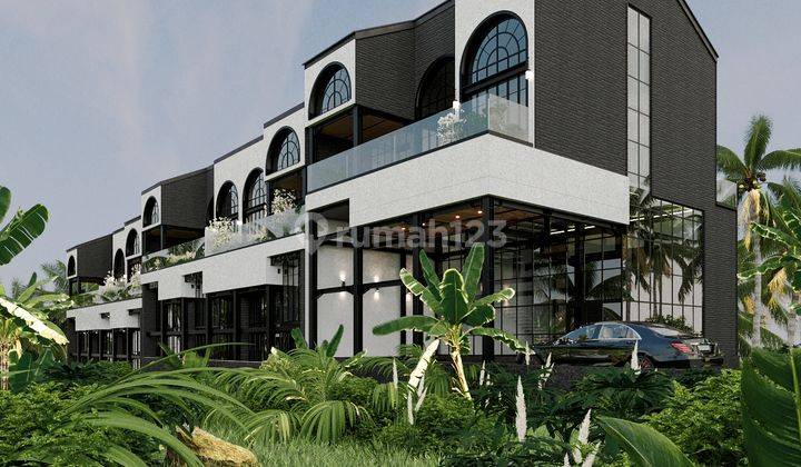 New 1 BR Apartment in Canggu with Modern Design Swimming Pool 2