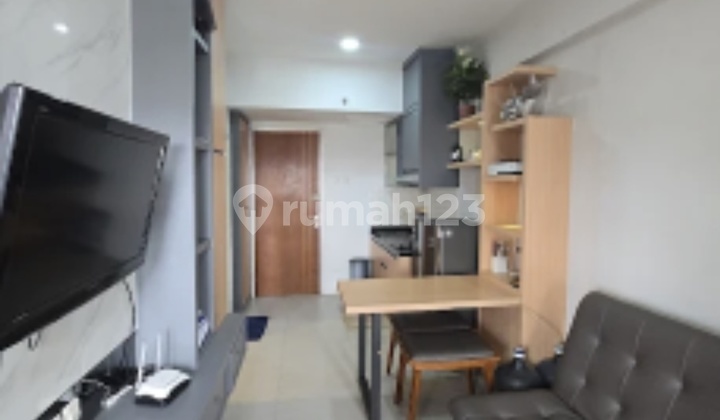 Apartemen Full Furnish 2Br Dijadikan 1 di Puncak Kertajaya