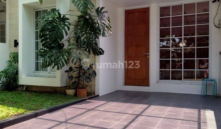 Rumah Cantik Furnished Bangunan Mandiri Di Nusa Loka Bsd 2