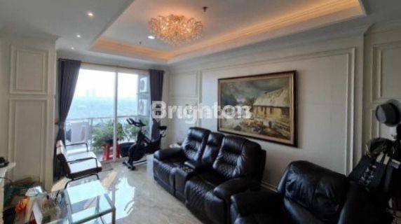 APARTEMEN 3 BEDROOM VIEW CITY LANTAI SEDANG BARU RENOVASI FULL FURNISHED DI GRAND MADISON APARTMENT, DEKAT MEDIT, MALL CENTRAL PARK DAN TAMAN ANGGREK 1