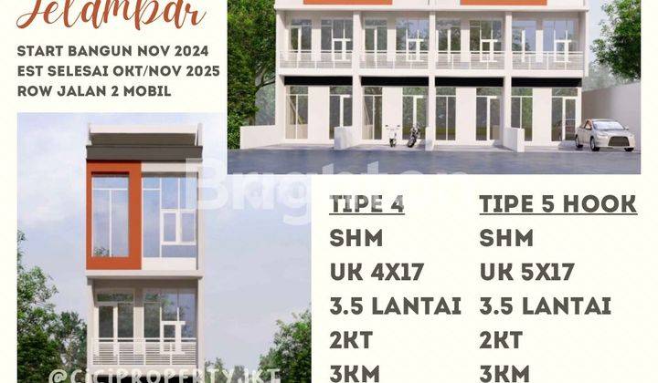 RUKO MINIMALIS 2M-AN TIPE BADAN DAN HOEK 3.5 1