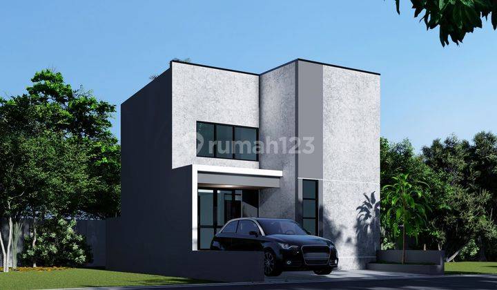 400Jutaan!! Rumah Modern Premium 1,5 Lantai di Tajur Halang Bogor 2