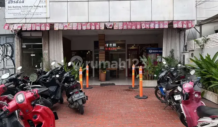 For Rent: 2-Story Connected Shophouse, Former Restaurant in Duren Sawit