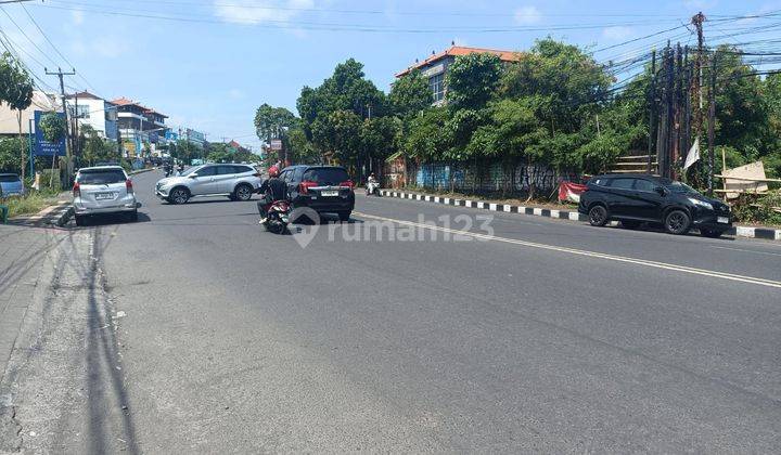 Dijual tanah strategis jalan utama Gatsu barat Denpasar bali 1