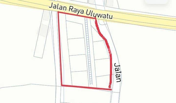 Land for sale on the main road of Uluwatu 2