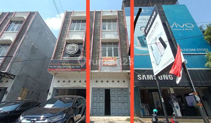 Dijual Ruko 3 Lantai Jl. Mayor Salim Batu Bara, Simpang Lampu Merah Sekip Jaya, Palembang 1