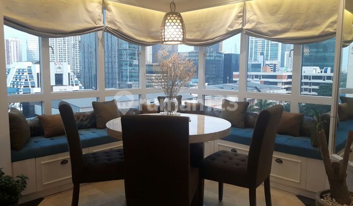 Dijual Murah. Apartemen Setiabudi 3br. Lokasi Strategis Di Cbd Jakarta. Partemen 3 Kamar Tidur Furnished