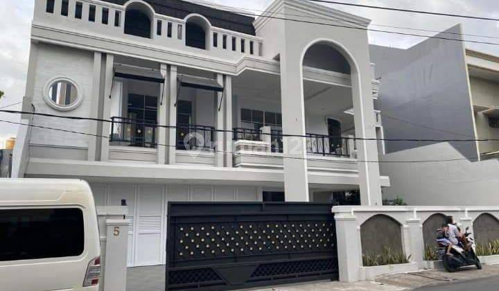 Rumah baru mewah full furnish dan marmer kaw premium gatsu tengah jl 8mtr aspal 1