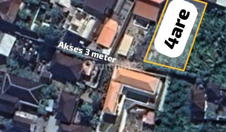 For rent land in villa area 4are betaka padonan itr yellow near canggu 1