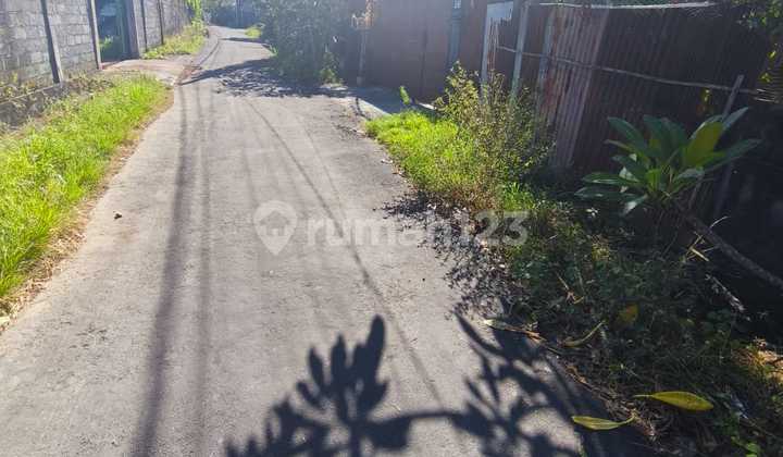 Buc Tanah Strategis 483m2 Sudah Tembok Keliling Dkt Raya Drupadi Renon