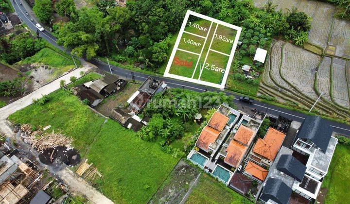 Land for rent in villa area view rice field raya pantai kedungu jl6mtr 1