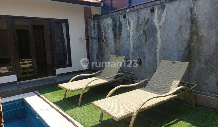 Rent Villa Preivate Pool Fully Furnish Free Biaya Pusat Kota Gatsu Tengah.jl6mtr.ada Sevurity 2