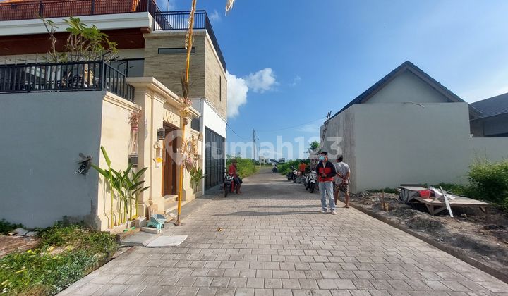 Tanah Kaw Villa View Sawah 180m2 Dekat Pantai Kedungu Jl6mtr Paving