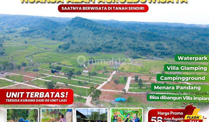 Tanah nuansa alam agroEduwisata ,kavling wisata di Bogor  1