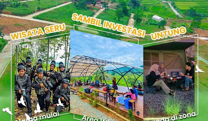 Tanah kavling wisata harga murah di nuansa alam agroeduwisata  1