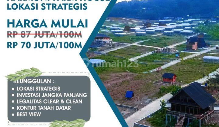 TANAH MURAH,VIEW PEGUNUNGAN LEGALITAS AMAN  1