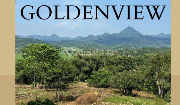 Tanah kavling nuansa alam goldenview murah dan stategis  1