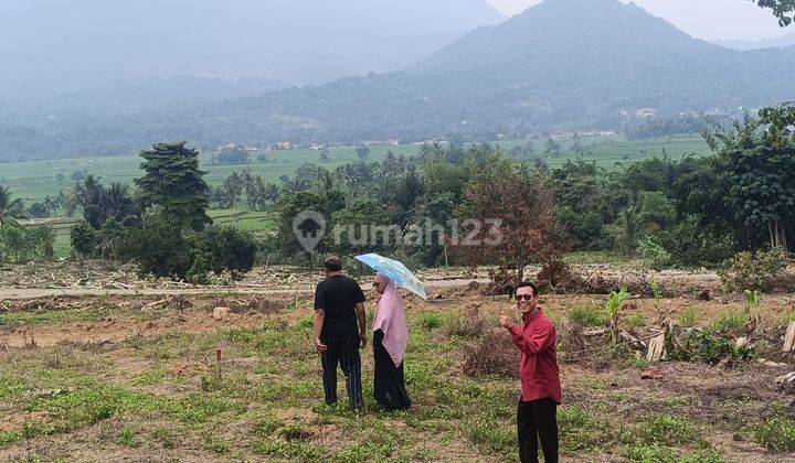 Tanah kavling murah siap bangun view pegunungan  1