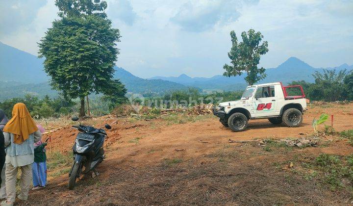 Tanah kavling murah bisa bangun permanen view mewah  2