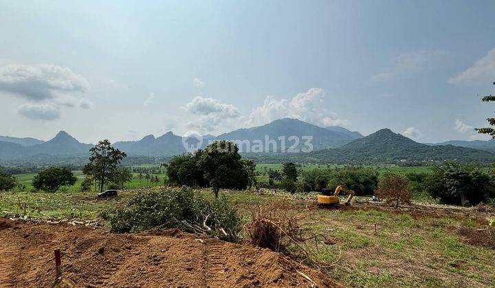 Tanah kavling murah view gunung siap bangun villa  2