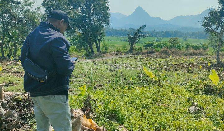 Tanah kavling siap bangun jln di cor +view gunung  2