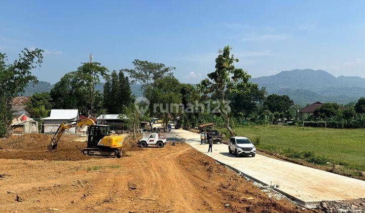 Tanah kavling murah  stategis di Bogor view pegunungan  2