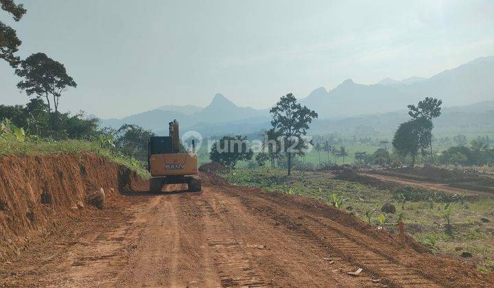 Tanah kavling murah view gunung bisa dibangun villa permanen  1