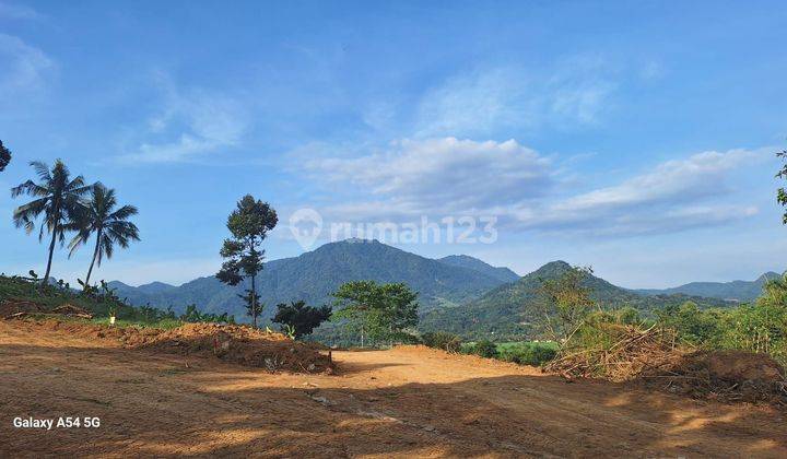 Tanah kavling siap bangun view pegunungan  1