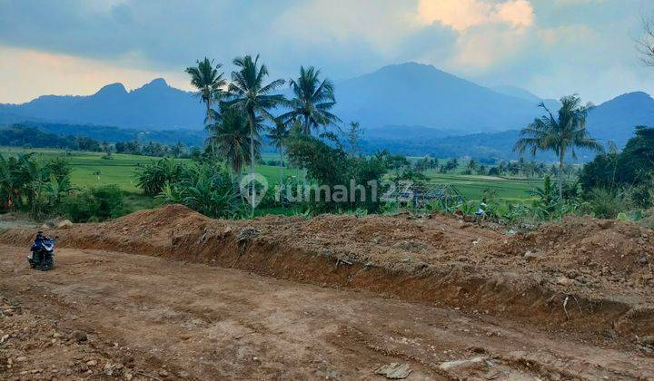 Tanah kavling siap bangun view pegunungan lokasi stategis  2