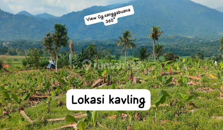 Tanah kavling murah siap bangun lokasi strategis view pegunungan  1