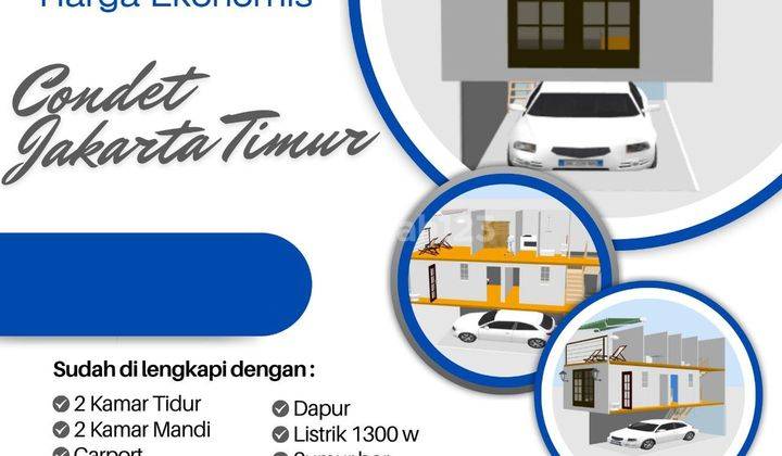 Rumah Mini Kmp Tengah Condet,batu Ampar Kramatjati, Baru Jaktim Kota Jakarta Timur Aps Jual Dijual 1