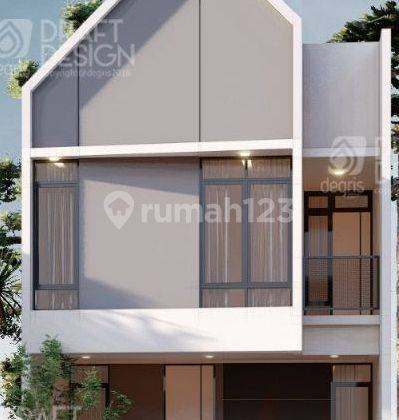 Rumah Rsfh Townhouse Pondok Petir, Baru 2 Lantai Murah, Pontir Bojongsari Depok pamulang Jual Dijual 1