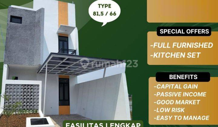 Jual Kosan Cgs 6 Kamar Kost Baru Murah Full Furnished Mewah, Investasi Rukost Bandung Timur Dijual 2