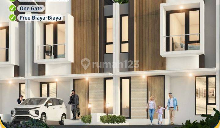 Rumah Madan. Sukmajaya Dkt Margonda, Baru 2 Lantai, Mewah Harga Murah, New di Kota Depok Jual Dijual 2