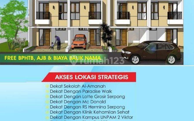 Rumah Agv 10 Pocis, Baru 2 Lantai, Harga Murah, Mewah di Tangsel Kota Tangerang Selatan, Jual Dijual 2