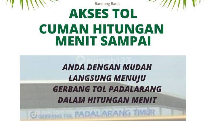 Rumah Baru 2LT Dekat Tol Padalarang, Stasiun, Pemda Bandung Barat 4