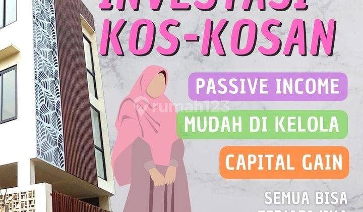 Jual Kosan Kutek Ui 10 Kamar Dekat KAMPUS Ui Kost Baru, Full Furnished di Beji Kota Depok Dijual 2