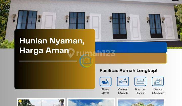 Rumah Mini House Batu Ampar Kramatjati,2 Lantai Murah di Jaktim Kota Jakarta Timur APS Jual Dijual 2