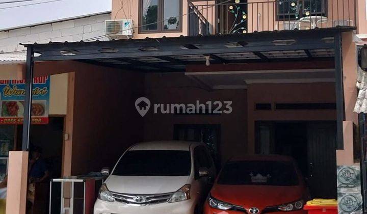 Rumah 2 lt di pinggir jalan dijual di Jatisampurna Bekasi 1