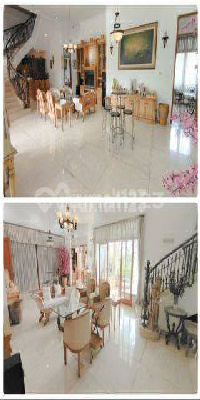 Rumah mewah 2 lantai dengan kolam renang sayap sukajadi